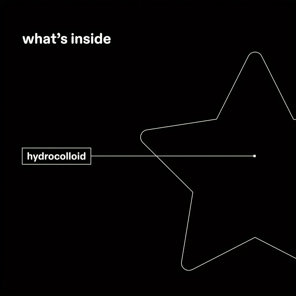 Black Heart Shaped Pimple Patch